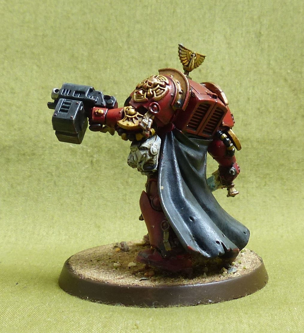 Captain in Terminator Armour painted - Blood Angels - Warhammer 40K #4X6