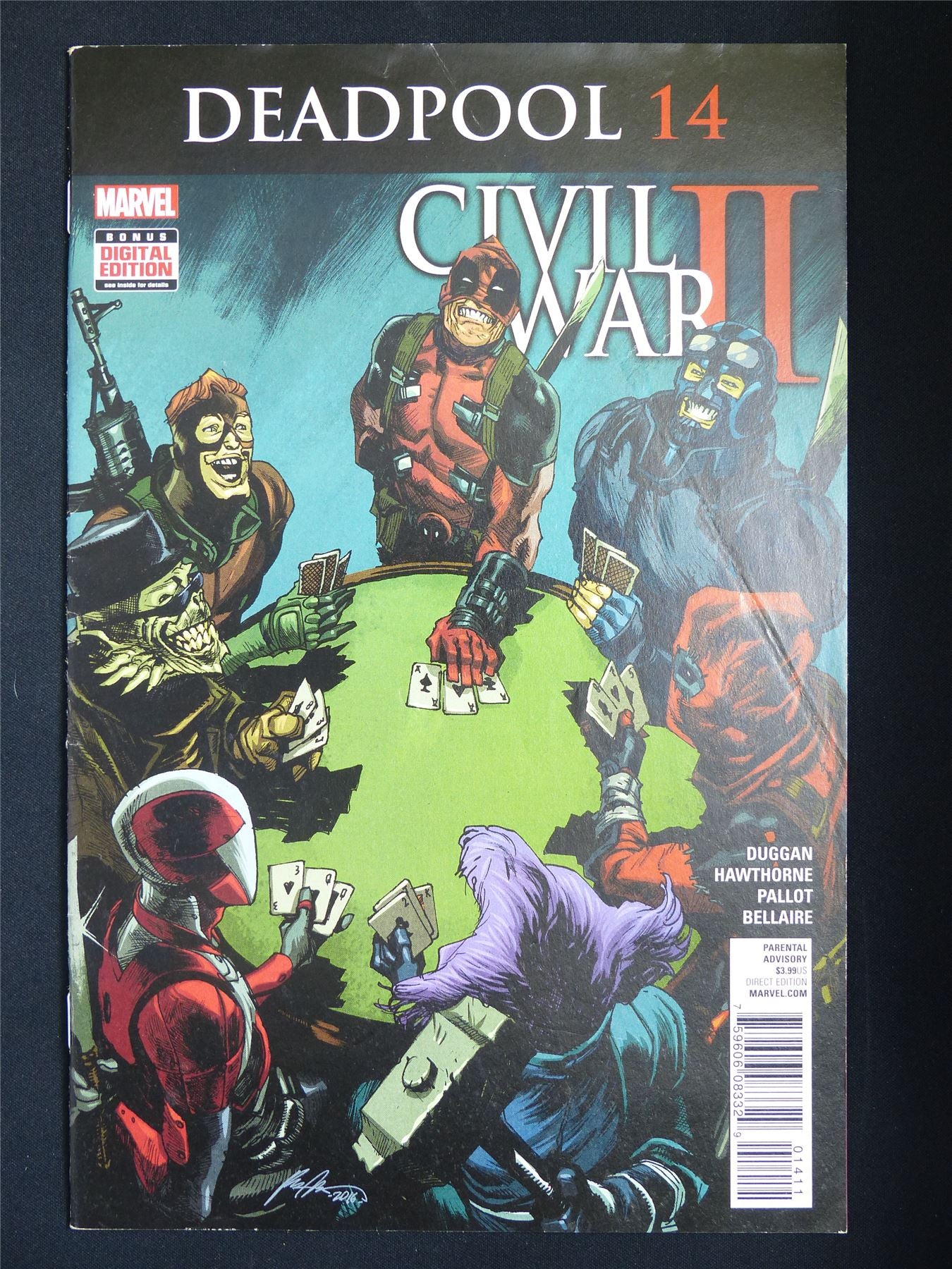 DEADPOOL #14 Civil War II - Marvel Comic #1RD