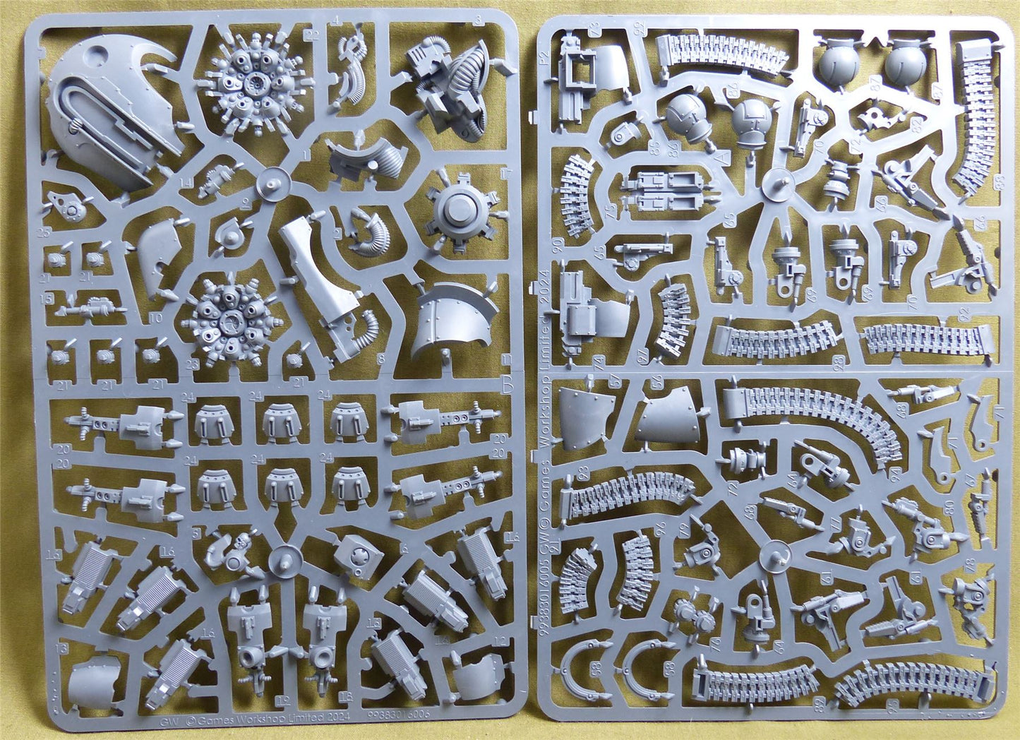 Thanatar Cavas Siege-automata complete sprue - Mechanicum - Warhammer Horus Heresy #1H