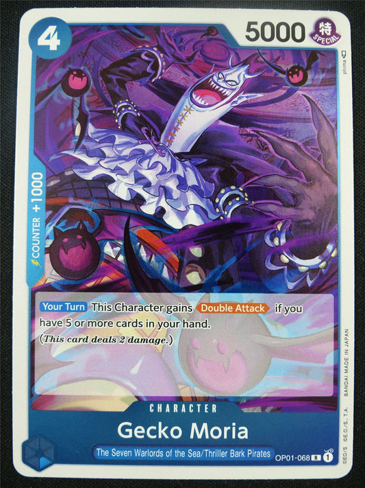 Gecko Moria OP01-068 R Foil - One Piece Card #A0