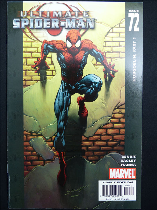 Ultimate SPIDER-MAN #72 Cvr A - Marvel Comic #4NQ