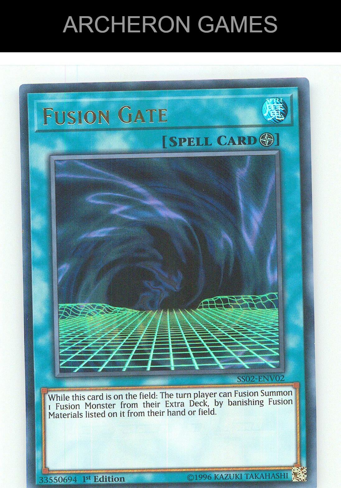 Fusion Gate Ultra Rare YUGIOH Card 1st Edition
