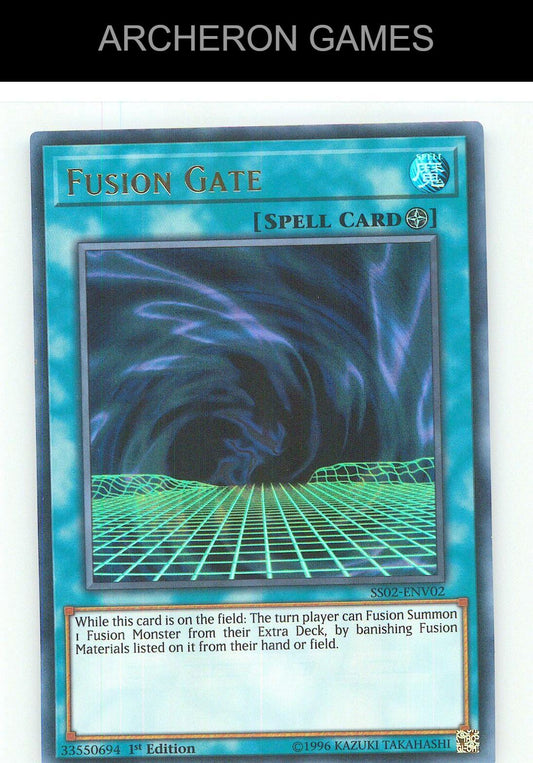 Fusion Gate Ultra Rare YUGIOH Card 1st Edition