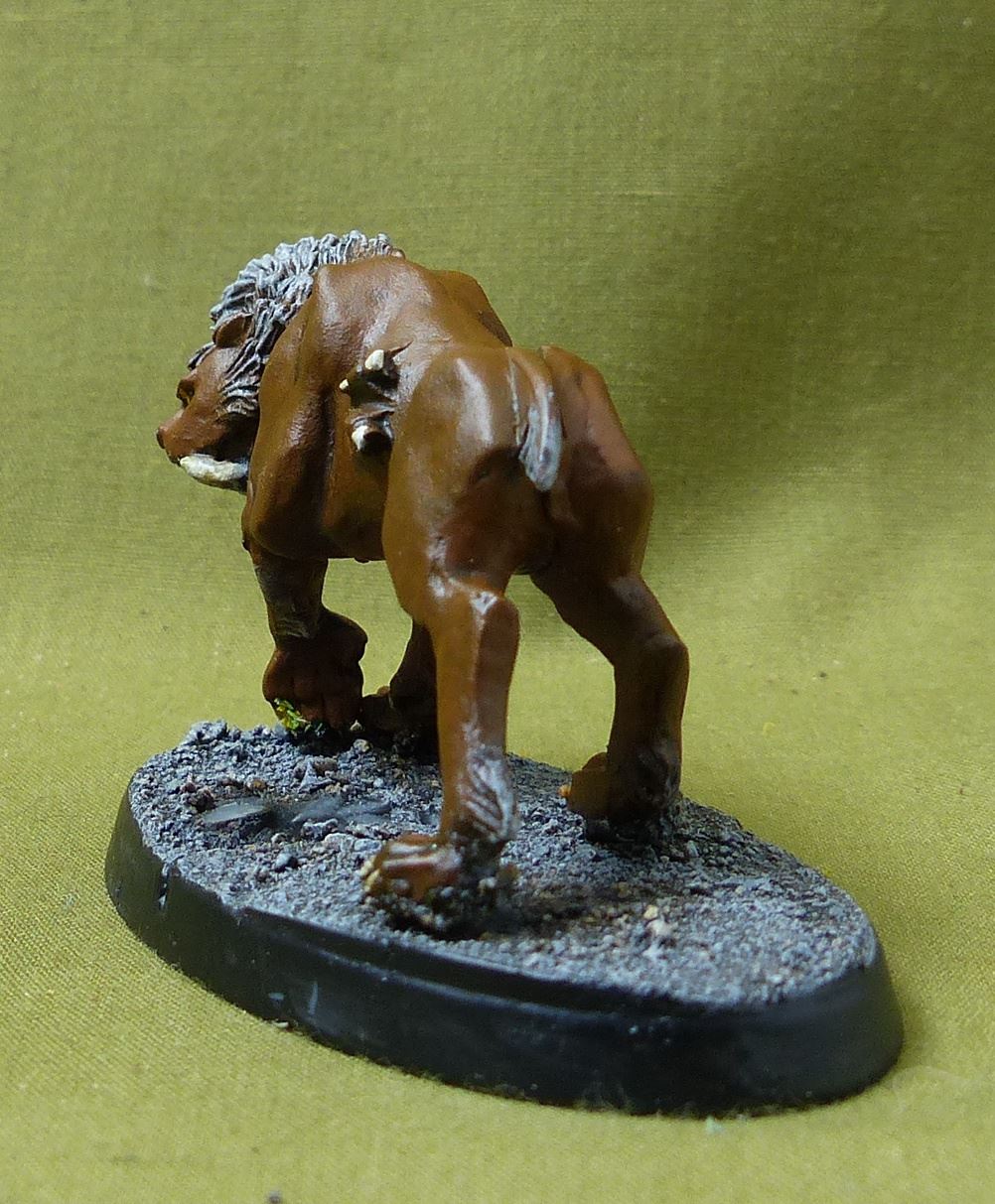 Classic Metal Sabretooth painted - Ogor Mawtribe - Warhammer Old World #37Q