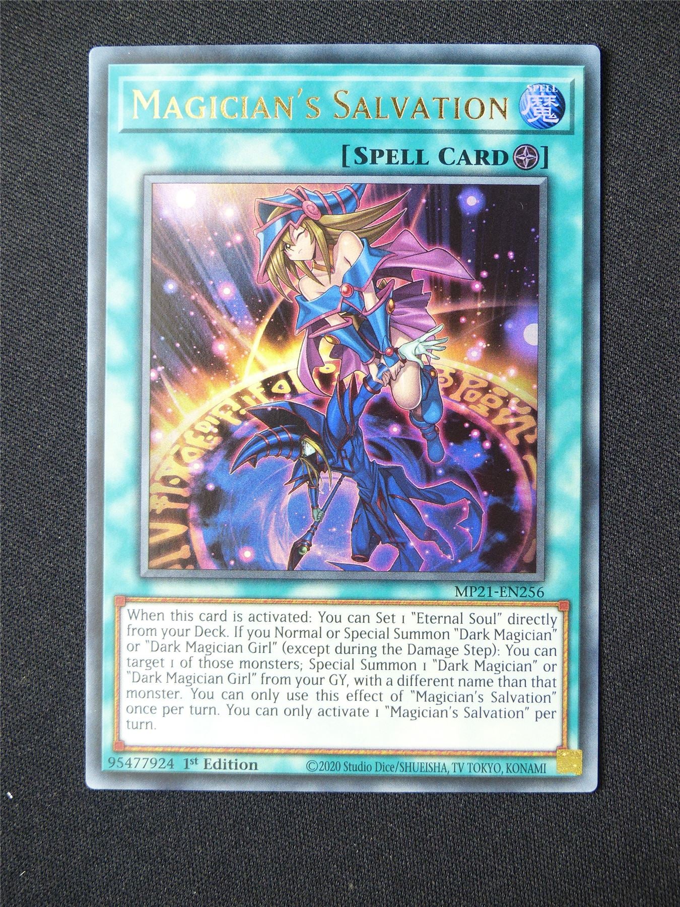 Magician's Salvation MP21 Ultra Rare - 1st ed Yugioh Card #3S8