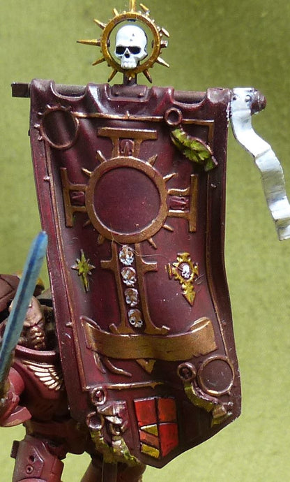 Ancient painted - Blood Angels - Warhammer 40K #3Z5
