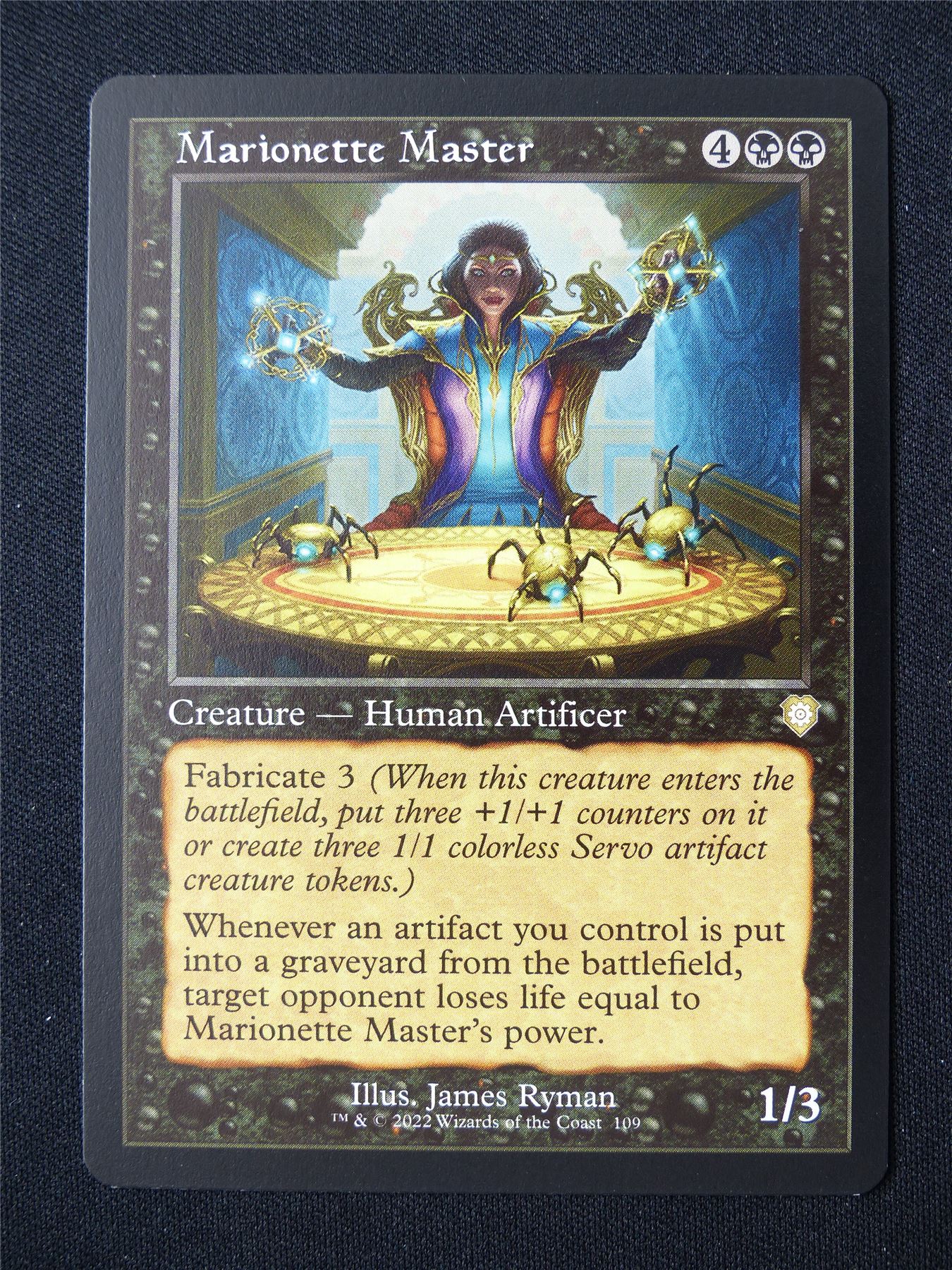 Marionette Master Retro - BRC - Mtg Card #4QB