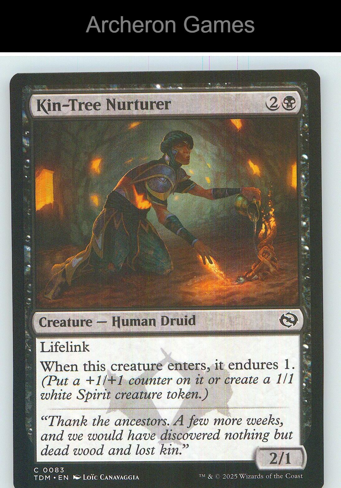 Kin-Tree Nurturer TDM 83 C MTG Card NM/EX+