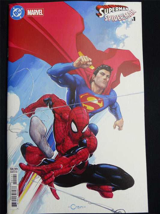 SUPERMAN/Spider-Man #1 Variant Cvr D - May 2026 Marvel DC Comic #409