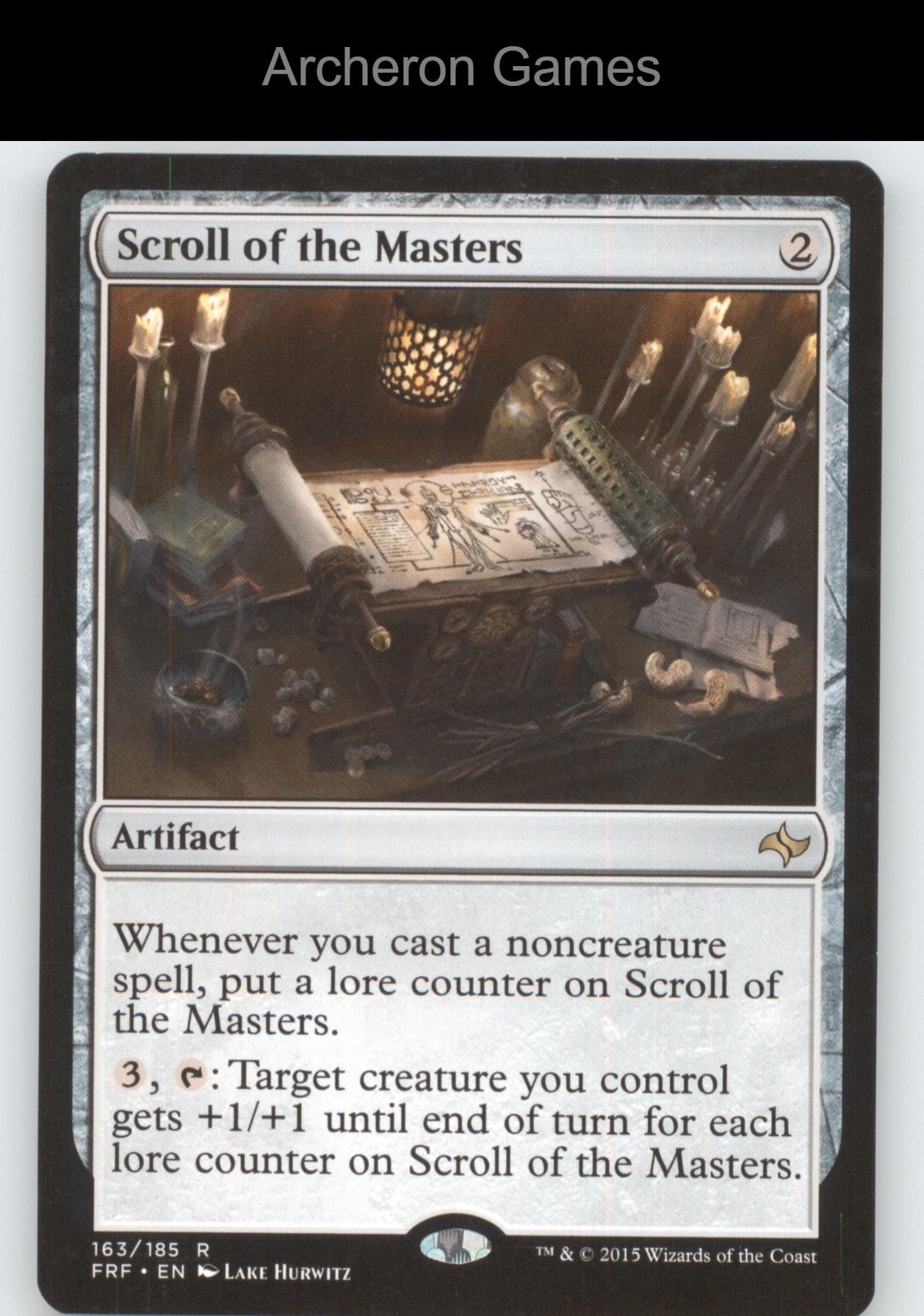 Scroll of the Masters 163/185 R MTG Card The List Reprints