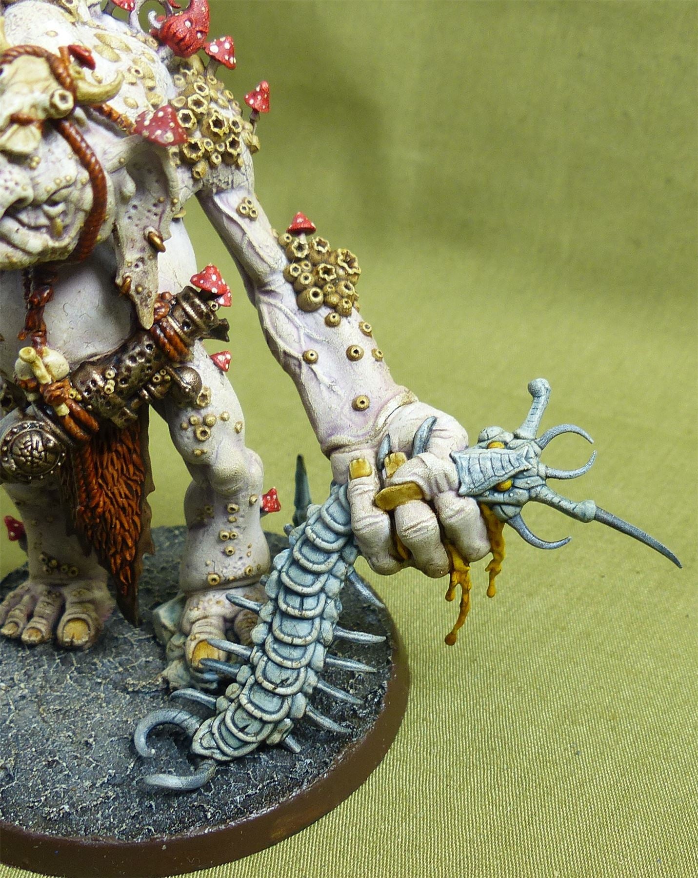 Dankhold Troggboss painted - Gloomspite Gitz - Warhammer AoS #FI