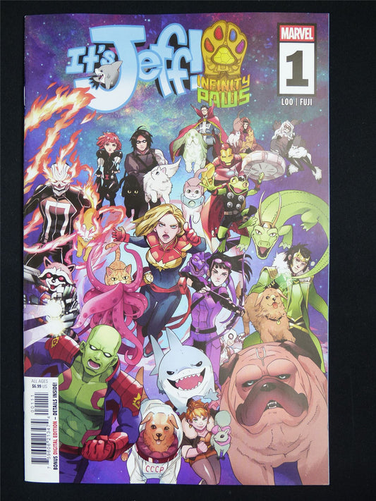 It's JEFF! Infinity Paws #1 - Sep 2025 Marvel Comic #1W4