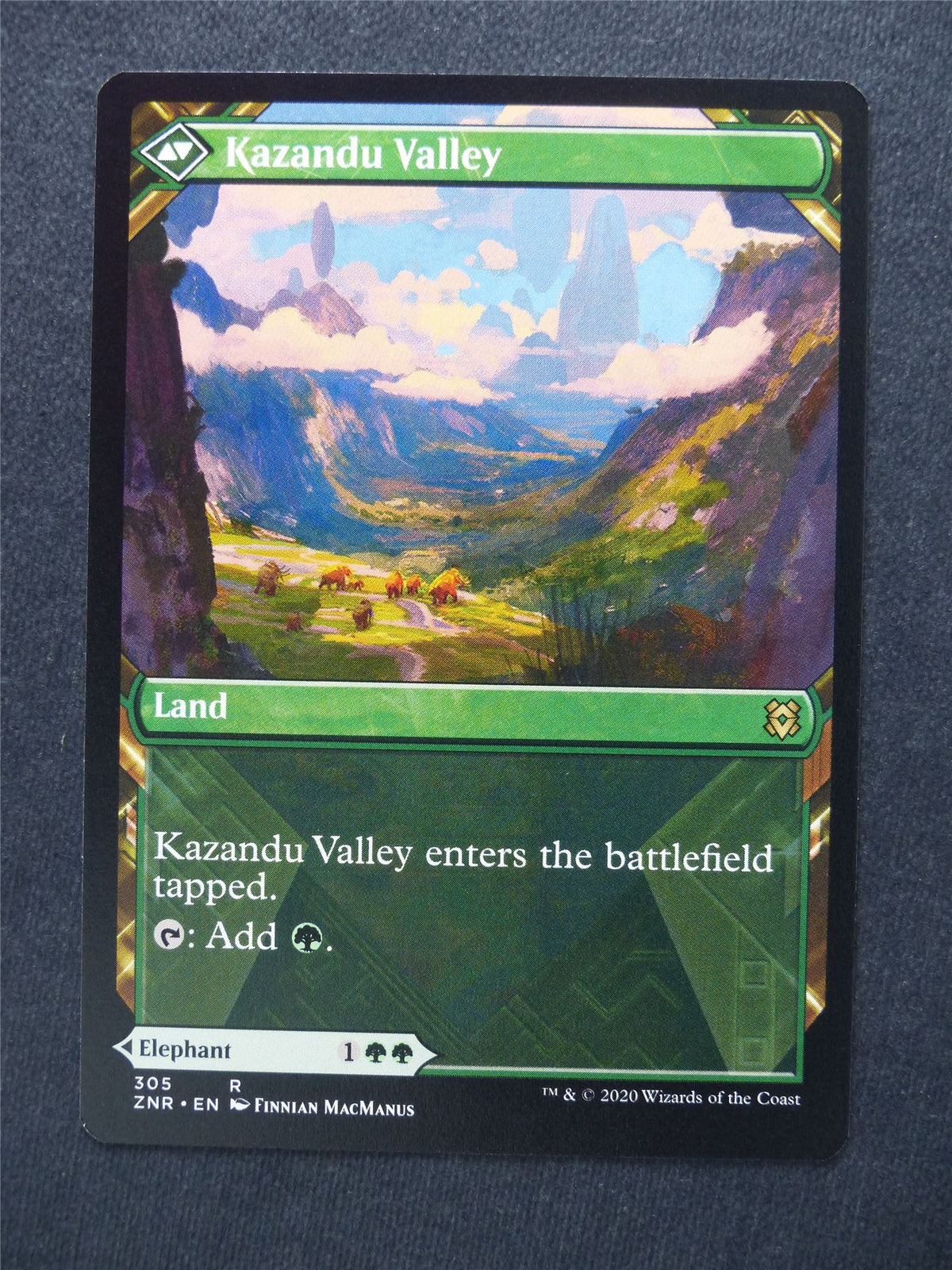 Kazandu Mammoth Showcase - Mtg Magic Cards #H0