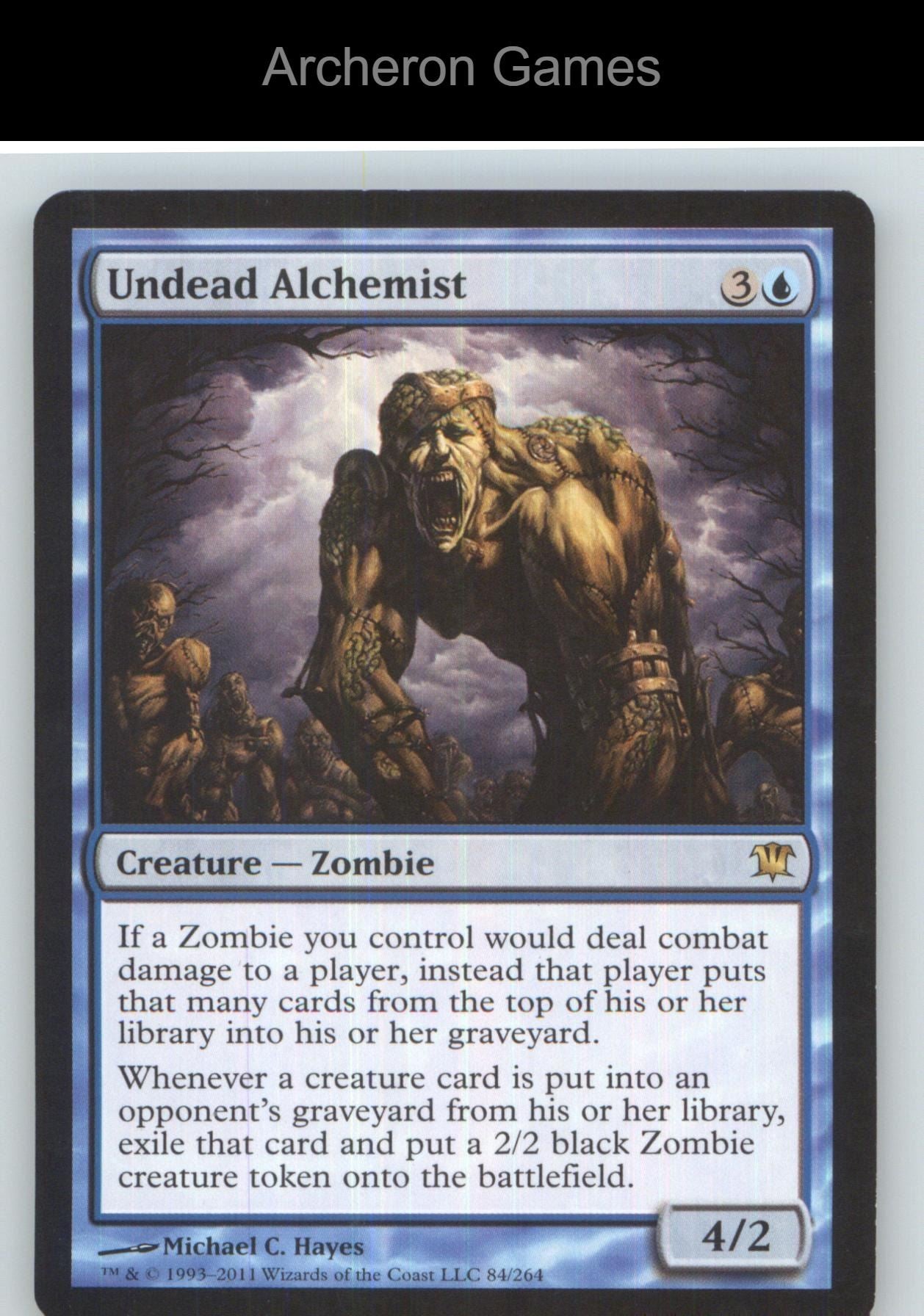 Undead Alchemist ISD 84 R MTG Card NM/EX+