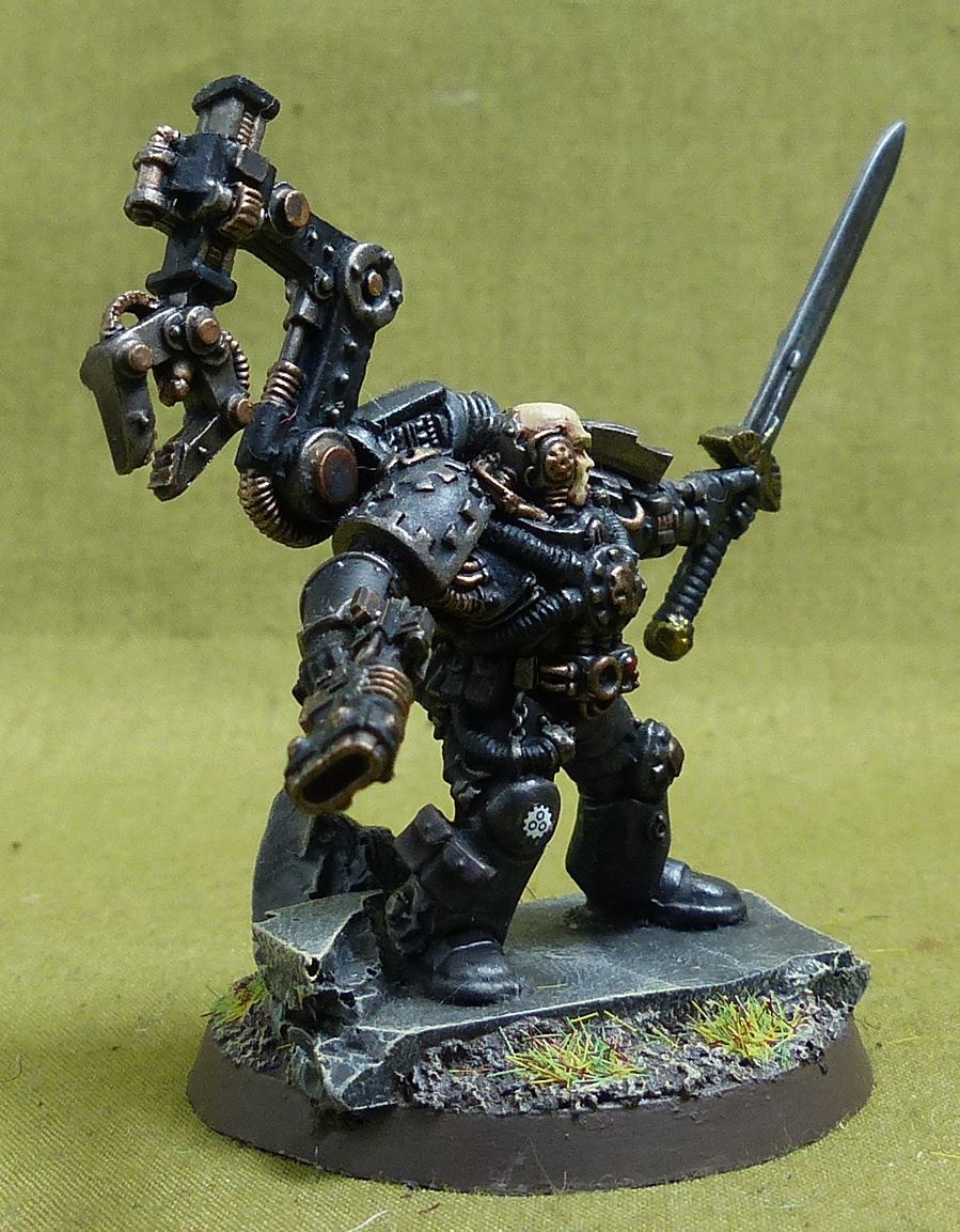 Classic Metal Techmarine OOP painted - Iron Hands - Warhammer Horus Heresy #2QF