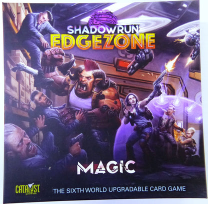 Shadowrun: Edgezone Upgradeable Card Game - Board game #OK