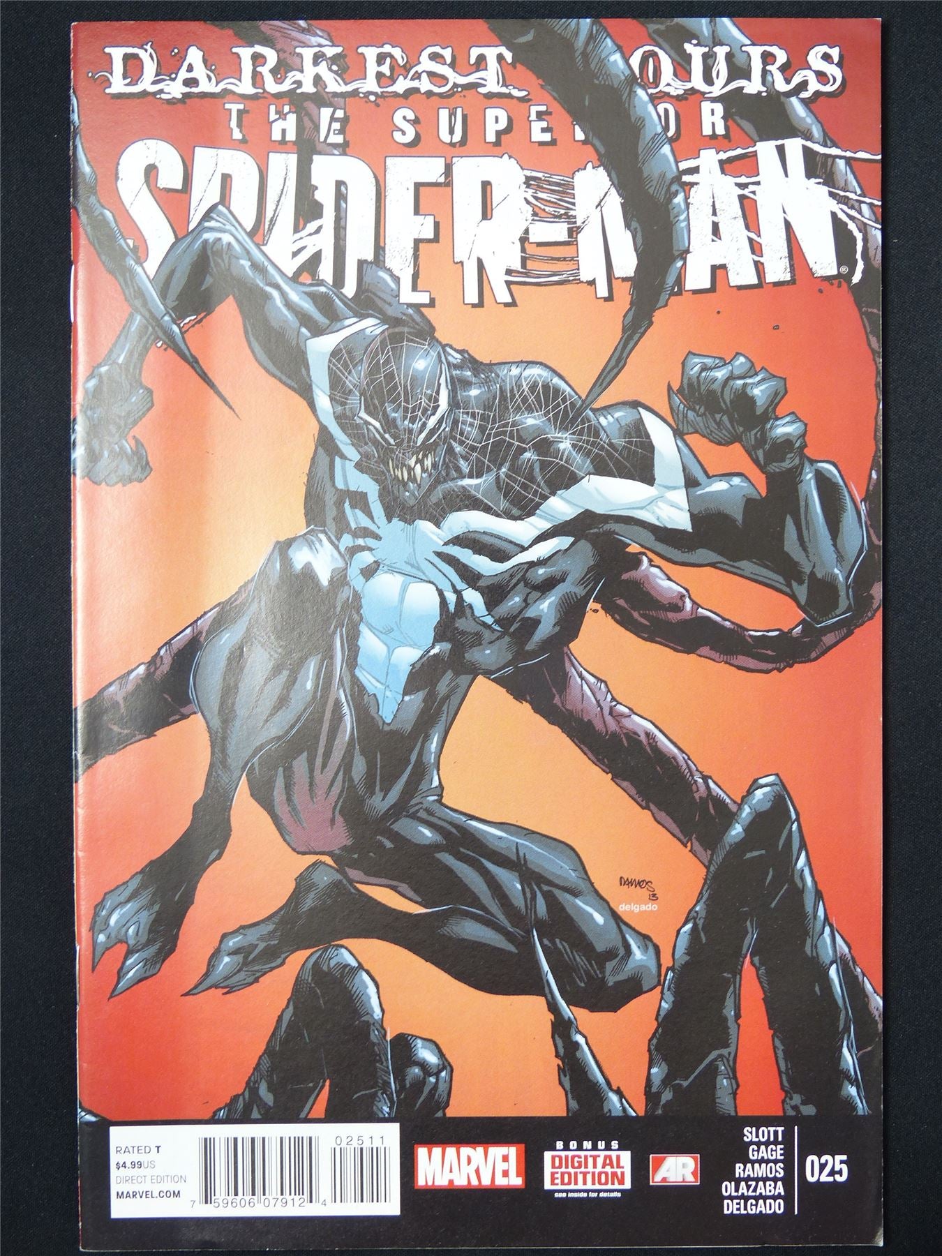 The Superior SPIDER-MAN #25 Darkest Hours - B&B Marvel Comic #R0