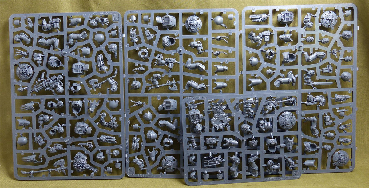 Wolf Guard Terminators complete sprues - Space Wolves - Warhammer 40K #H7