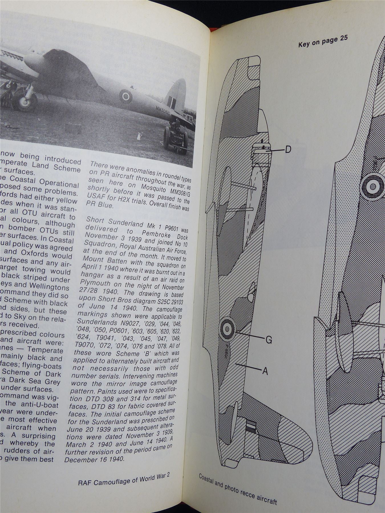 RF Camouflage of World War 2 Guide 11 - Airfix Book Hardback #2W7