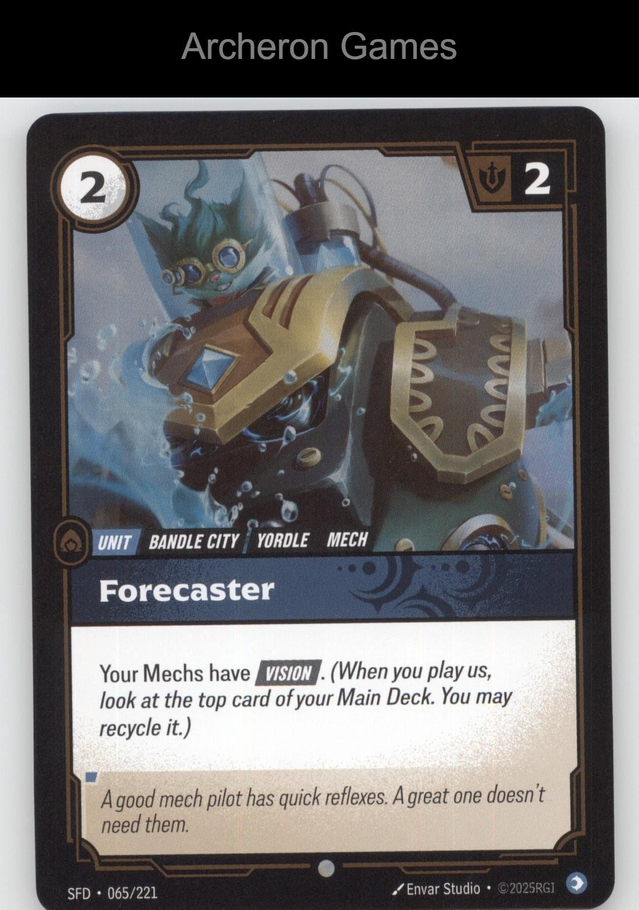 Forecaster SFD 065/221 C  Card Spiritforged