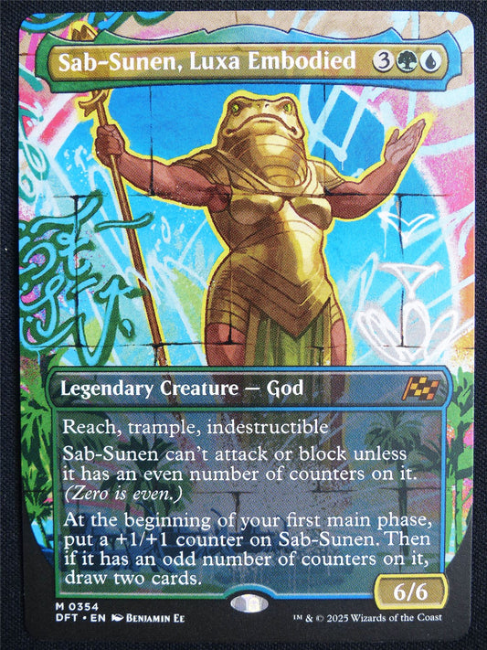 Sab-Sunen Luxa Embodied Borderless - DFT - Mtg Card #5NG