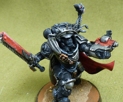 Captain in Gravis Armour painted - Space Marines - Warhammer 40K #5SW