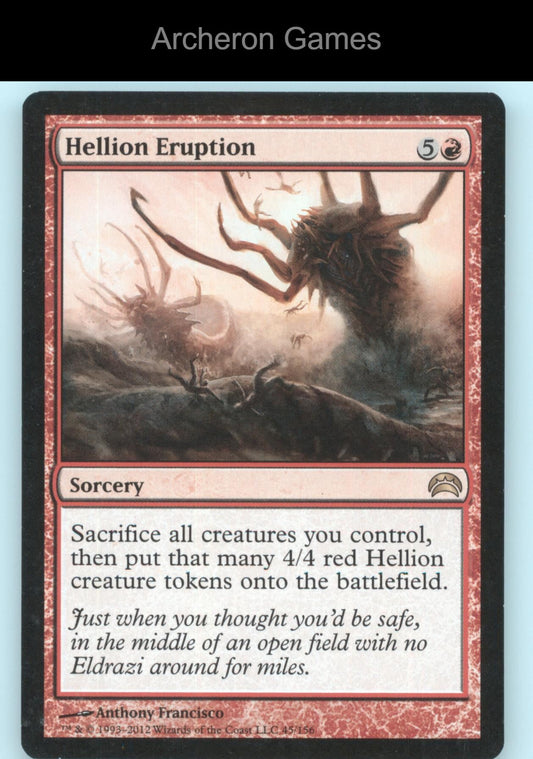 Hellion Eruption 45 R MTG Card Planechase 2012