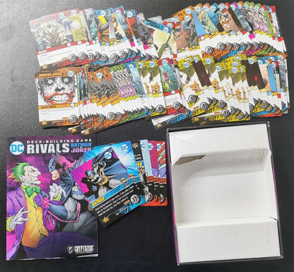 DC Rivals: Batman vs Joker Deckbuilder Board Game #9I5