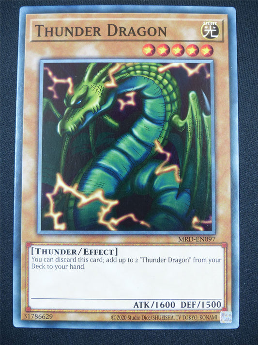 Thunder Dragon MRD - Yugioh Card #5H9