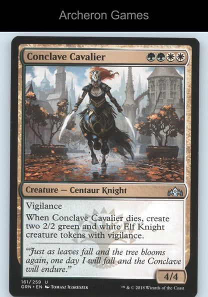 Conclave Cavalier 161 UC MTG Card Guilds of Ravnica