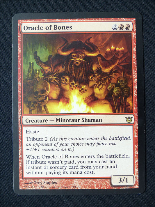 Oracle of Bones - JOU - Mtg Card #2ZC