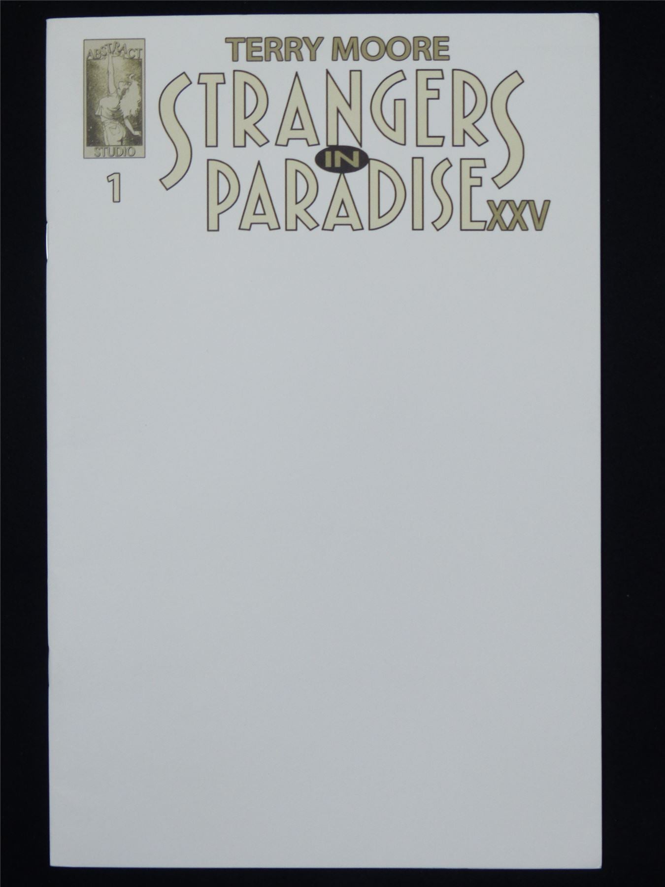 STRANGERS in Paradise XXV #1 Blank Variant - B&B Marvel Comic #8DI
