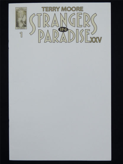 STRANGERS in Paradise XXV #1 Blank Variant - B&B Marvel Comic #8DI