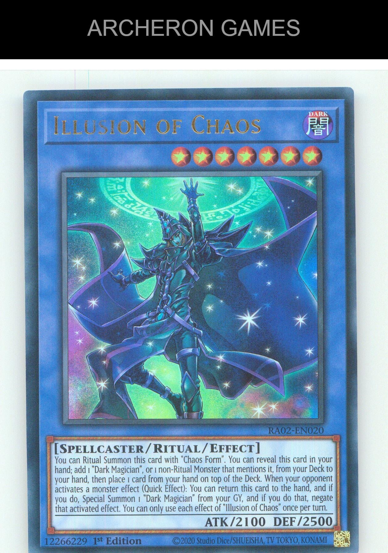 Illusion of Chaos (UR) UR YUGIOH Card 1st Edition