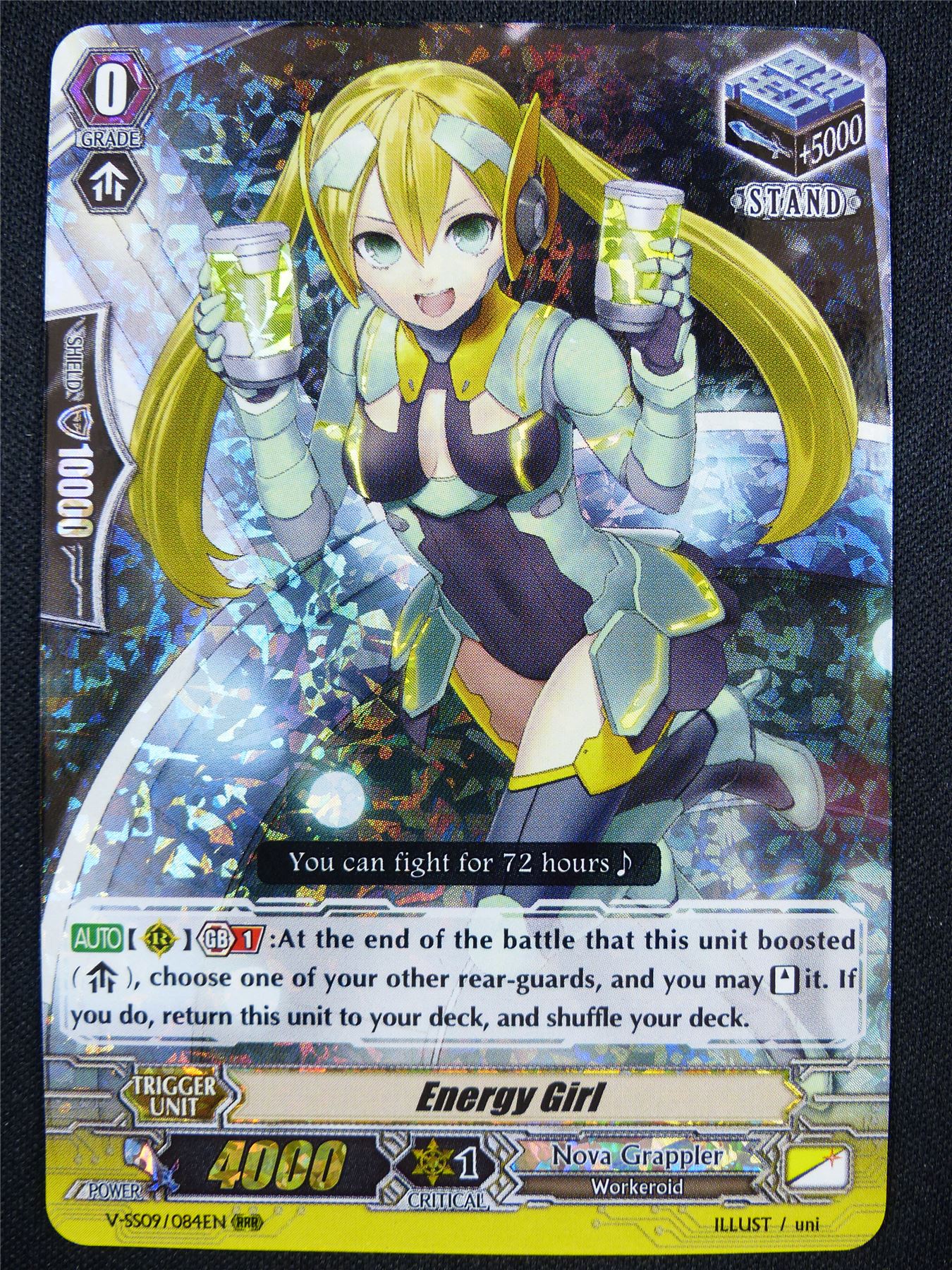 Energy Girl V-SS09 RRR - Vanguard Card #25M