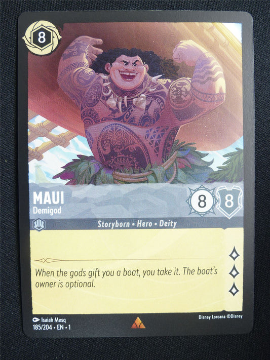 Maui Demigod 185/204 - Lorcana Card #186
