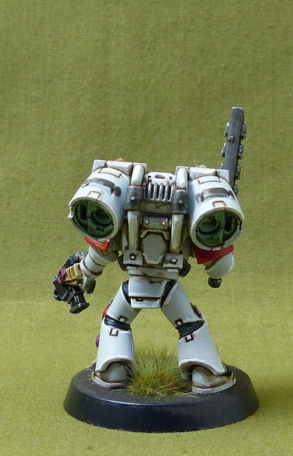 Captain with Jump Pack - Space Marines White Scars - Warhammer 40K #2GL