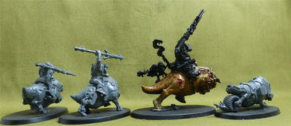 Squighog Boyz set of 4 - Orks - Warhammer 40K #1IU
