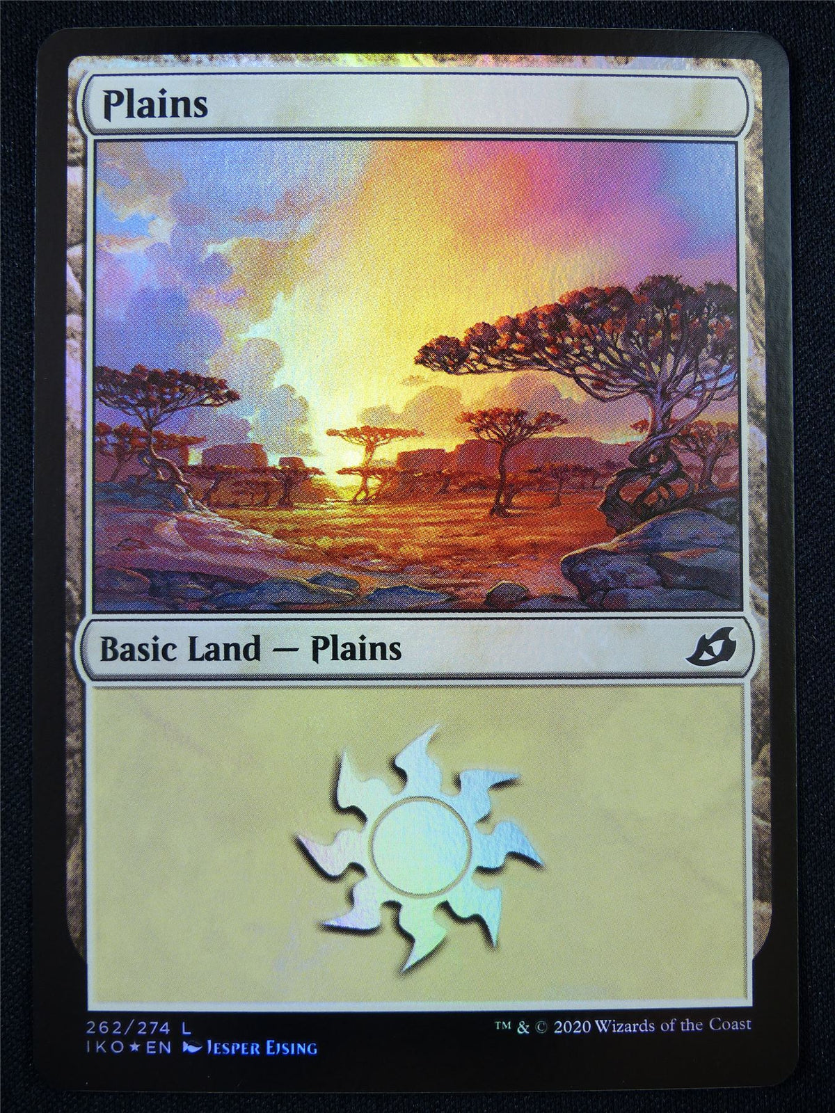 Plains 262/274 Foil - Mtg Card #21I