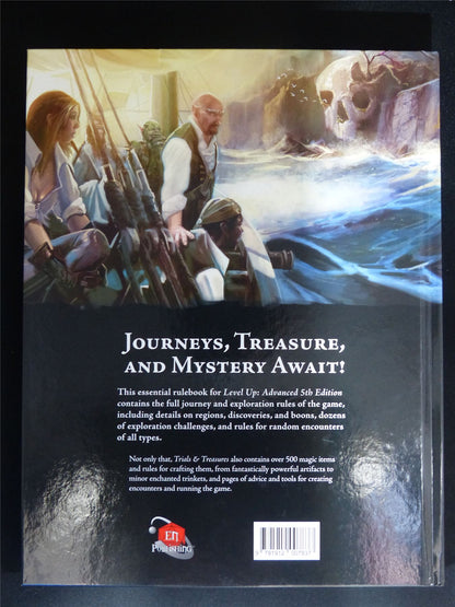 Level Up Advanced 5th Edition: Trials & Treasures - Roleplay Hardback #3GO