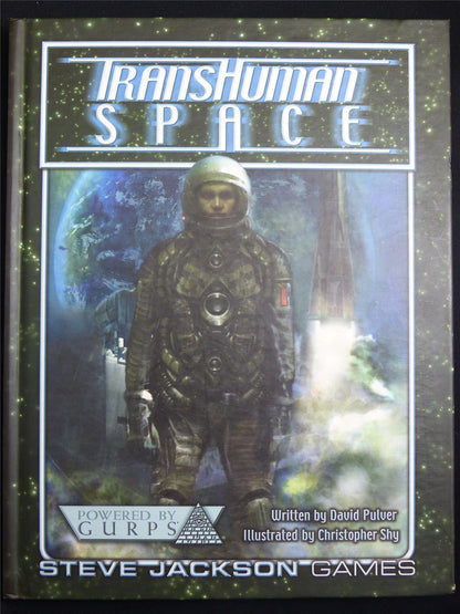 TransHuman Space- Steve Jackson Games - GURPS Roleplay Book Hardback #2P0