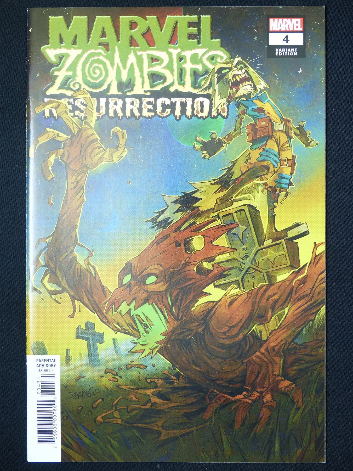 MARVEL Zombies Resurrection #4 Variant - B&B Marvel Comic #8HD