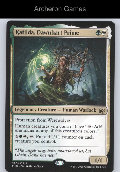 Katilda, Dawnhart Prime 230 R MTG Card Promo Pack: Innistrad: Midnight Hunt