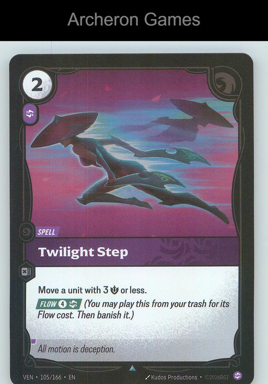 Twilight Step VEN 105/166 UC Vendetta Riftbound Card