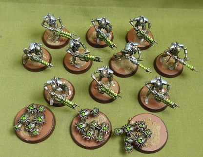 Necron Warriors painted - Necrons - Warhammer 40K #406