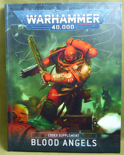 Blood Angels Supplement Codex Hardback - Warhammer 40K #2RG