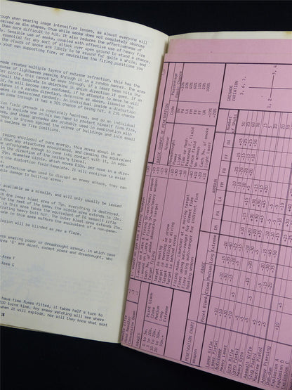 Laserburn Sci-Fi Combat Rules by bryan Ansell - Roleplay Ruleset Booklet #2WH
