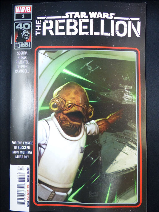 STAR Wars: The REBELLION #1 - Sep 2023 Marvel Comic #2EG