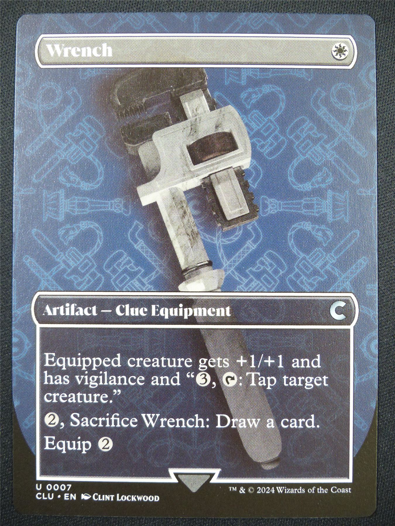 Wrench Borderless - CLU - Mtg Card #5IU