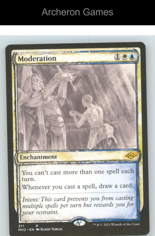 Moderation (Showcase) MH2 371 R MTG Card NM/EX+